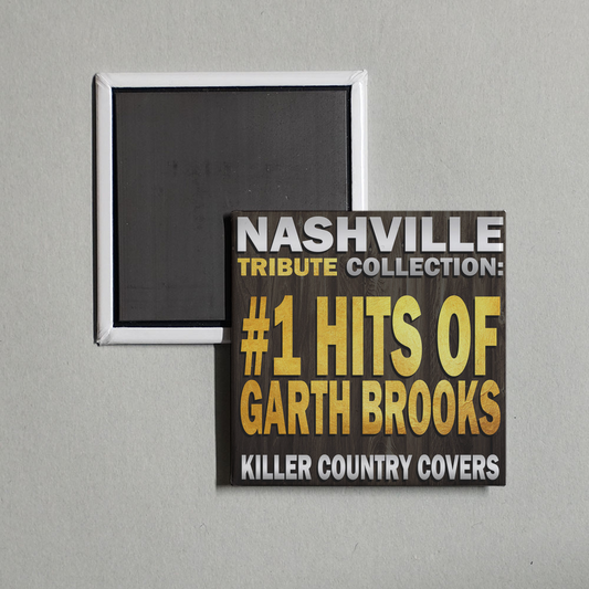 Nashville Tribute Collection - #1 Hits of Garth Brooks Album Cover Fridge Magnet