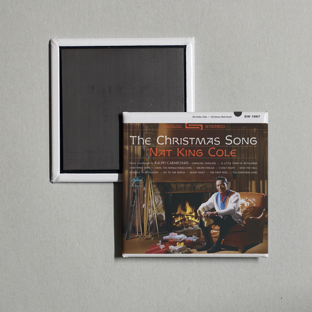 Nat King Cole - The Christmas Song (Expanded Edition) Album Cover Fridge Magnet
