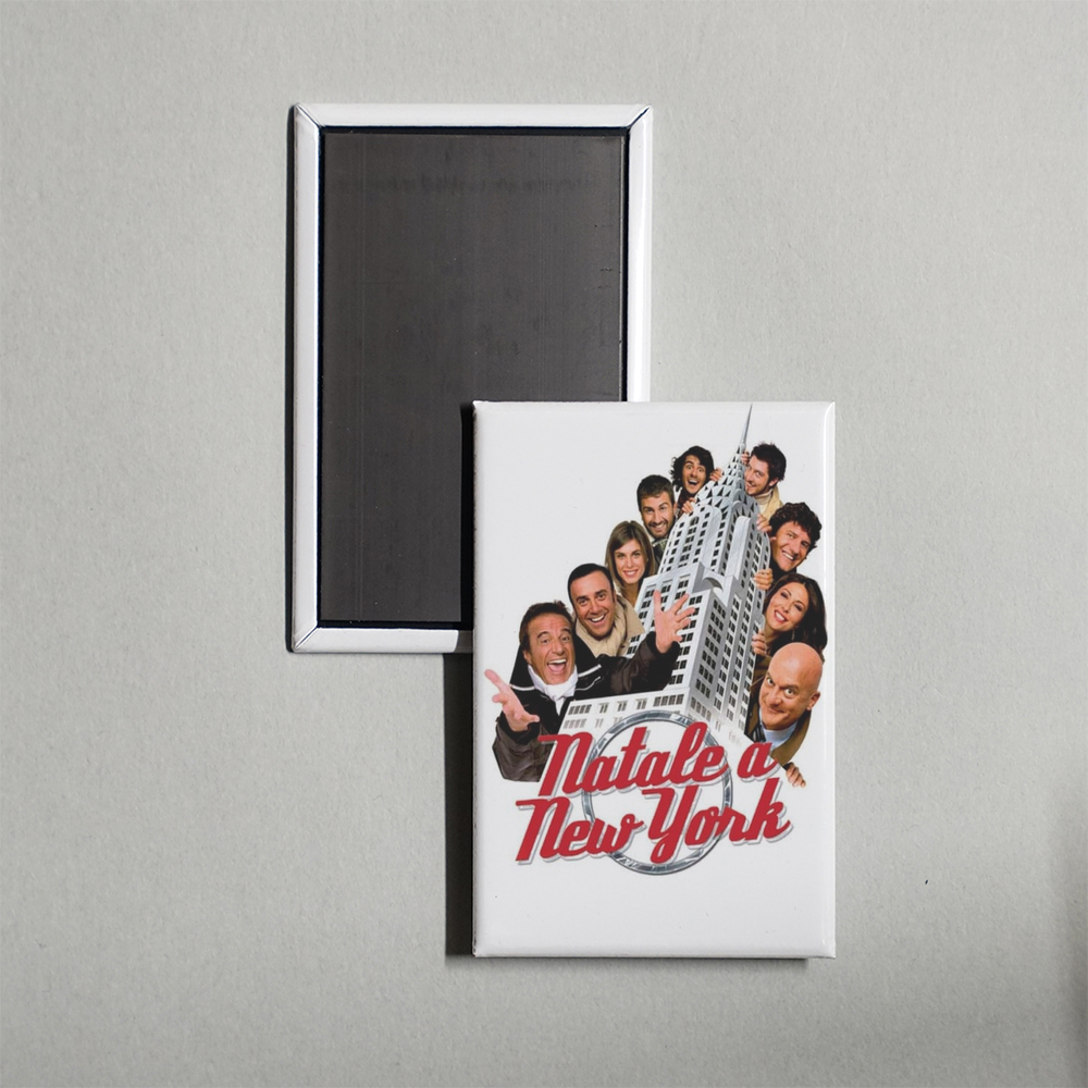 Natale a New York Mini Movie Fridge Magnet