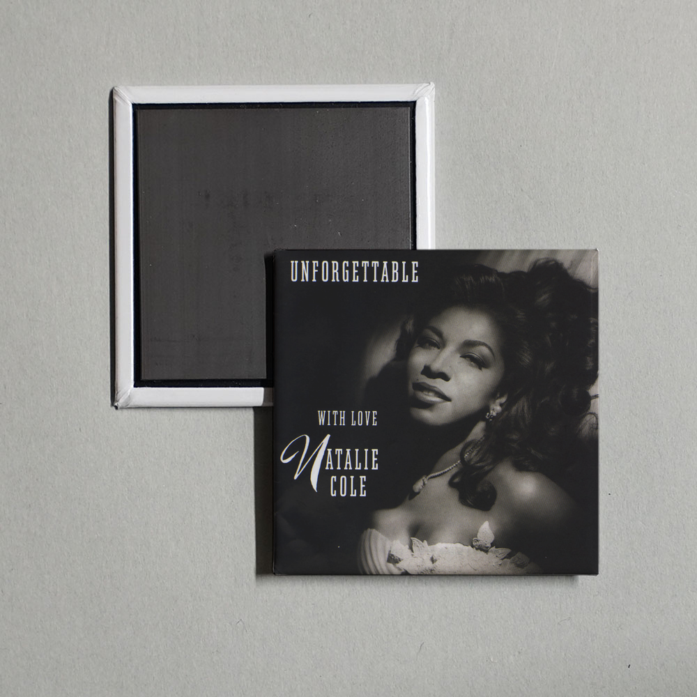 Natalie Cole - Unforgettable With Love Album Cover Fridge Magnet