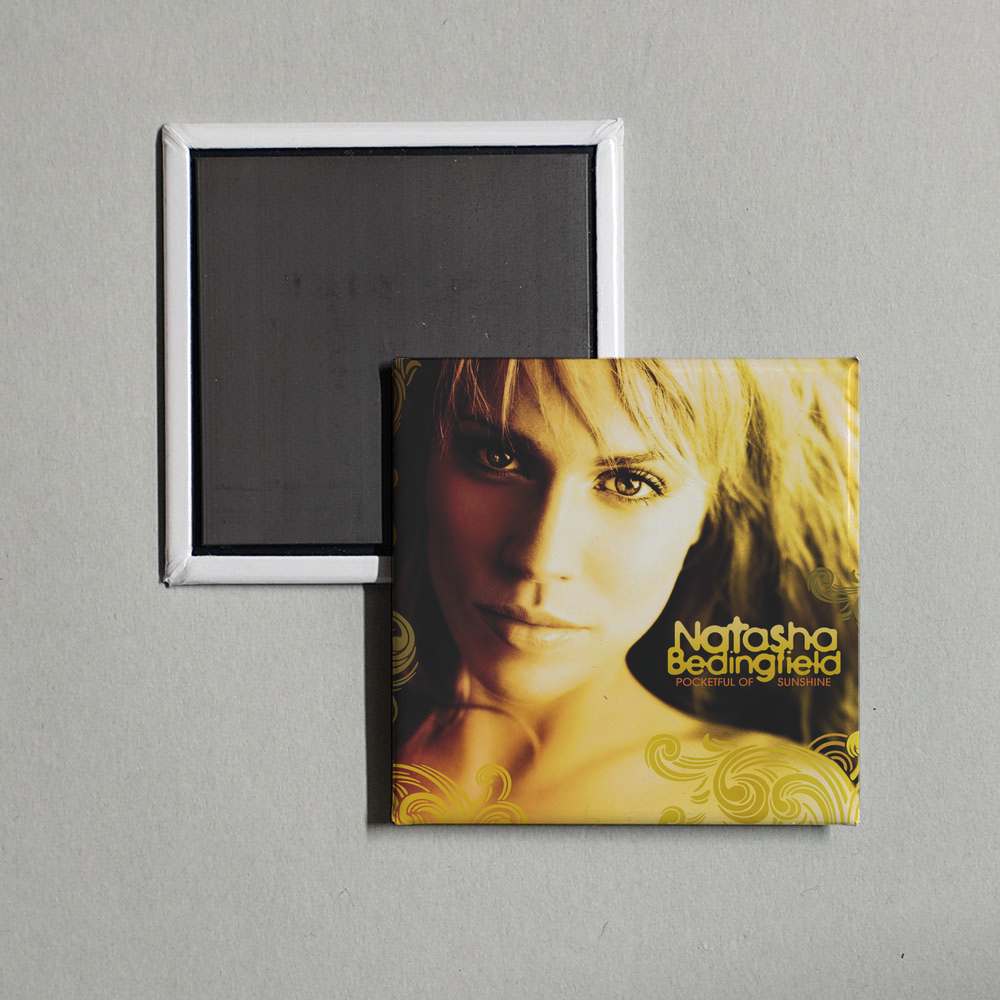 Natasha Bedingfield - Pocketful Of Sunshine Album Cover Fridge Magnet