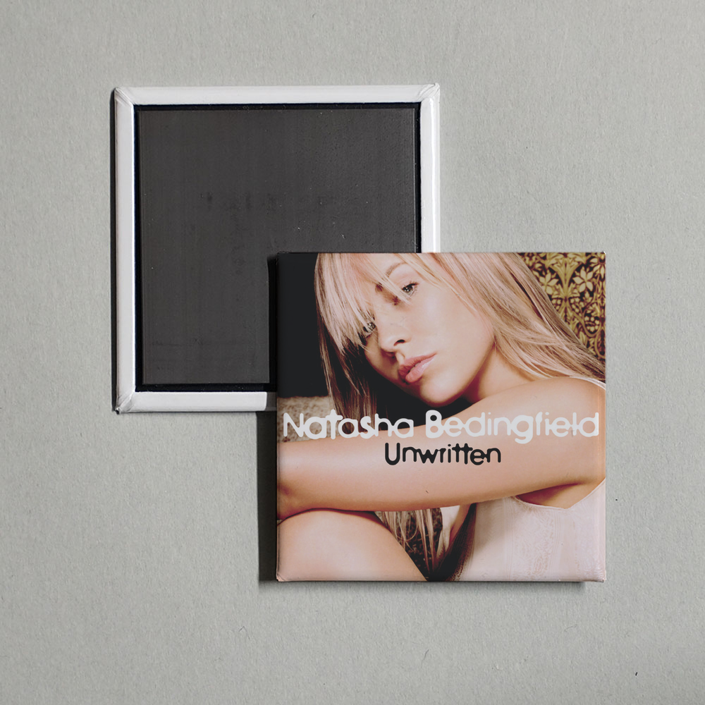 Natasha Bedingfield - Unwritten Album Cover Fridge Magnet