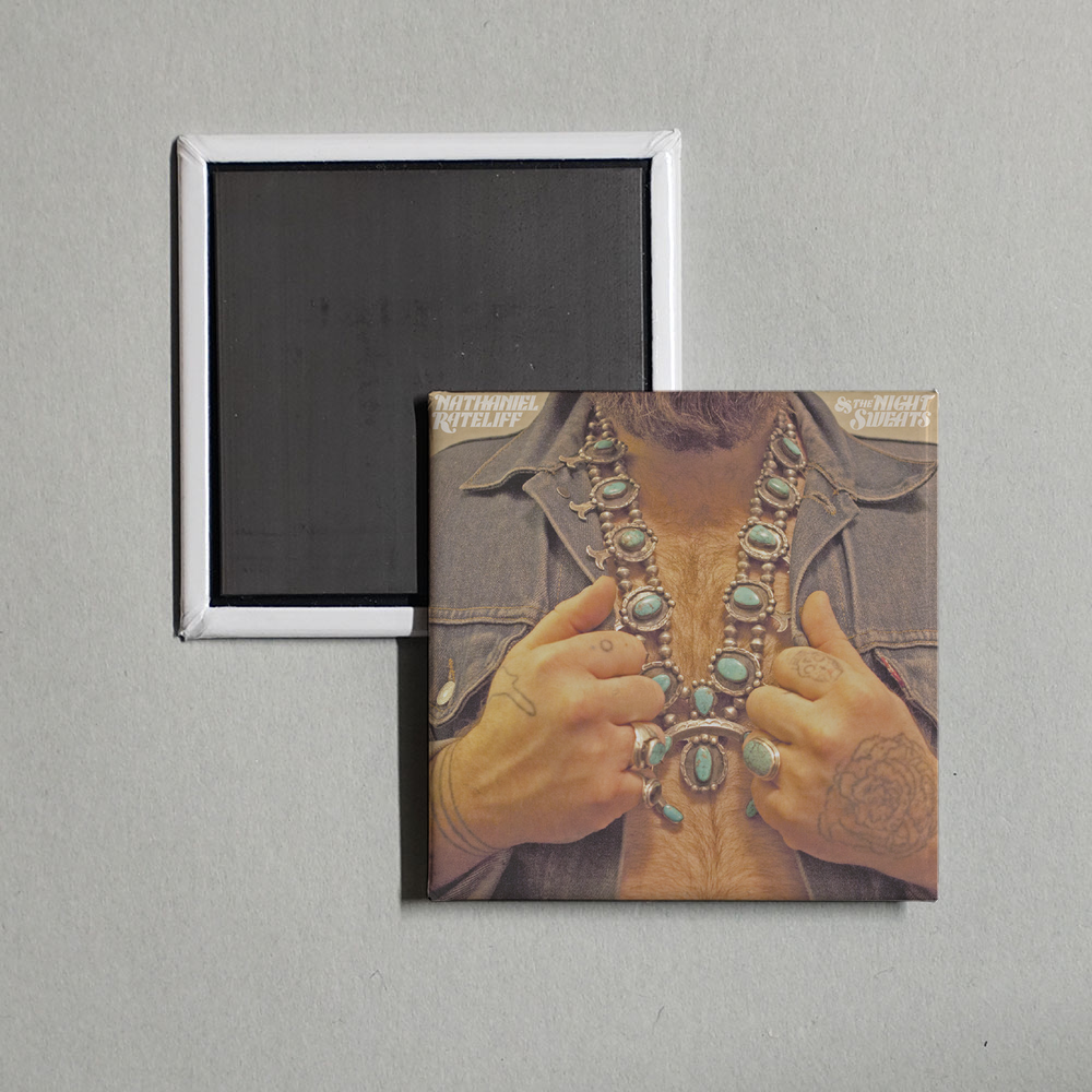 Nathaniel Rateliff & The Night Sweats - Nathaniel Rateliff & The Night Sweats Album Cover Fridge Magnet