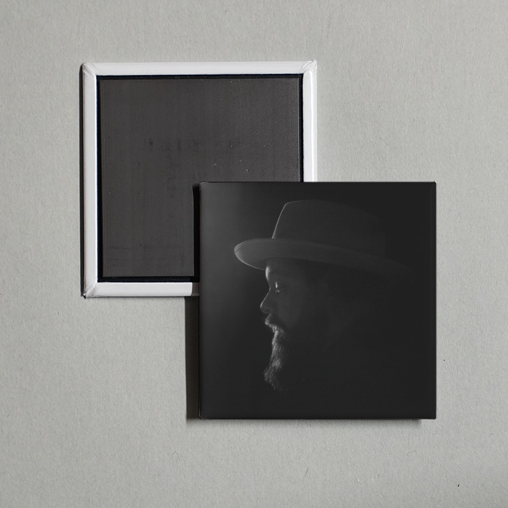 Nathaniel Rateliff & The Night Sweats - Tearing At The Seams Album Cover Fridge Magnet