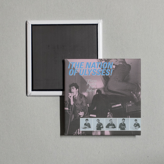 Nation of Ulysses - Plays Pretty For Baby Album Cover Fridge Magnet