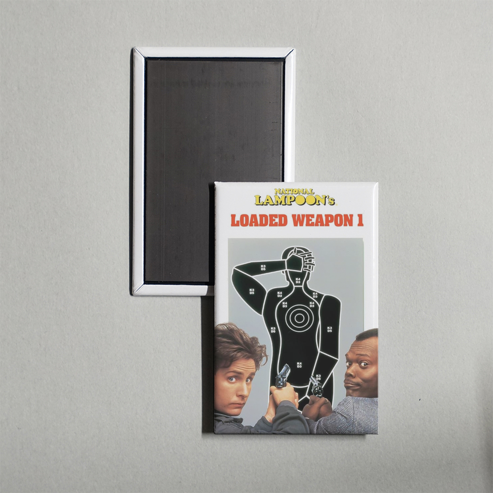 National Lampoon's Loaded Weapon 1 Mini Movie Fridge Magnet