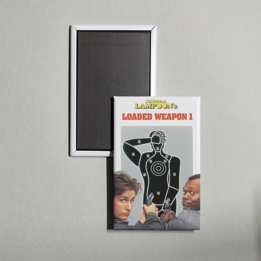 National Lampoon's Loaded Weapon 1 Mini Movie Fridge Magnet