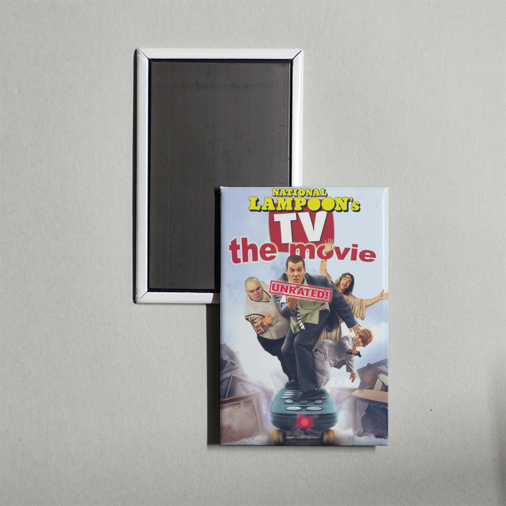 National Lampoon's TV The Movie Mini Movie Fridge Magnet