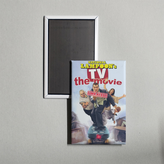 National Lampoon's TV The Movie Mini Movie Fridge Magnet