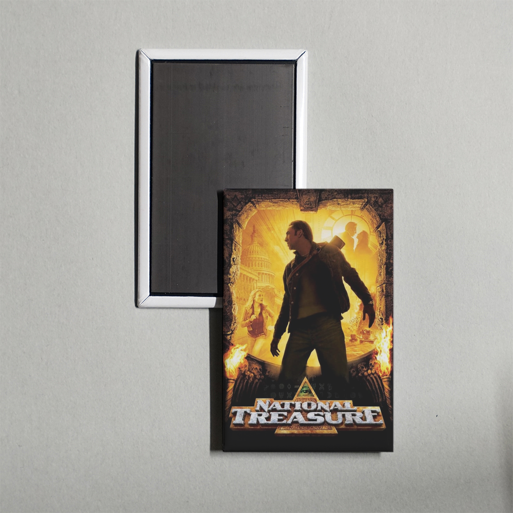 National Treasure Mini Movie Fridge Magnet