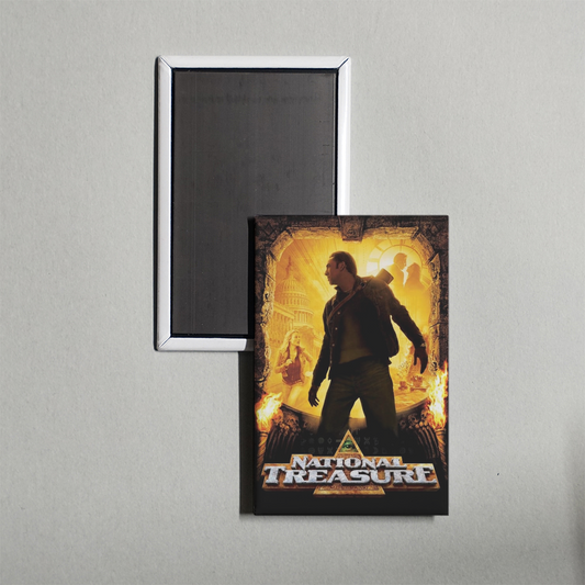 National Treasure Mini Movie Fridge Magnet