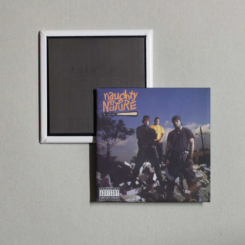 Naughty By Nature - Naughty By Nature Album Cover Fridge Magnet