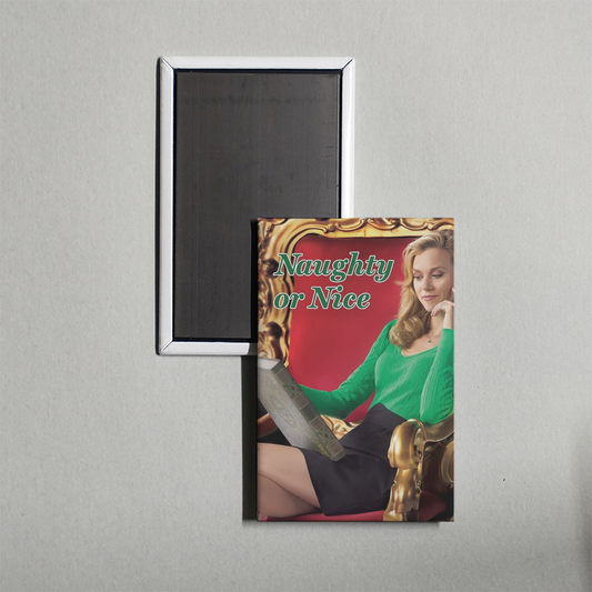 Naughty or Nice Mini Movie Fridge Magnet