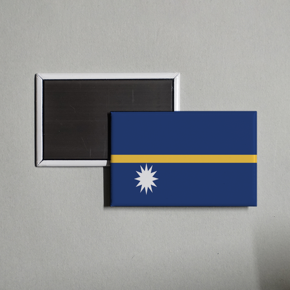 Nauru Flag Fridge Magnet