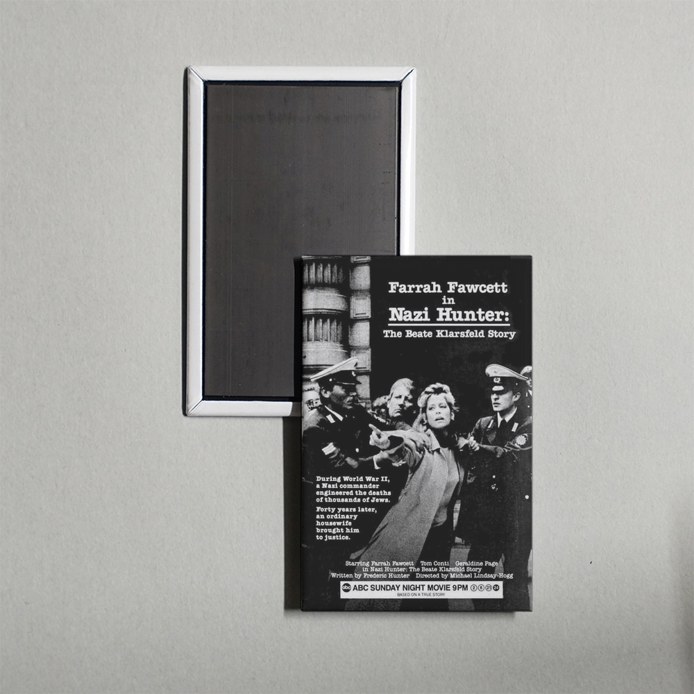 Nazi Hunter The Beate Klarsfeld Story Mini Movie Fridge Magnet