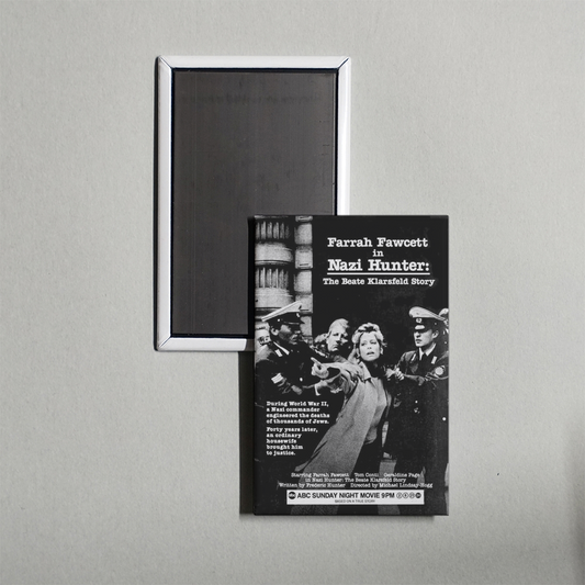 Nazi Hunter The Beate Klarsfeld Story Mini Movie Fridge Magnet