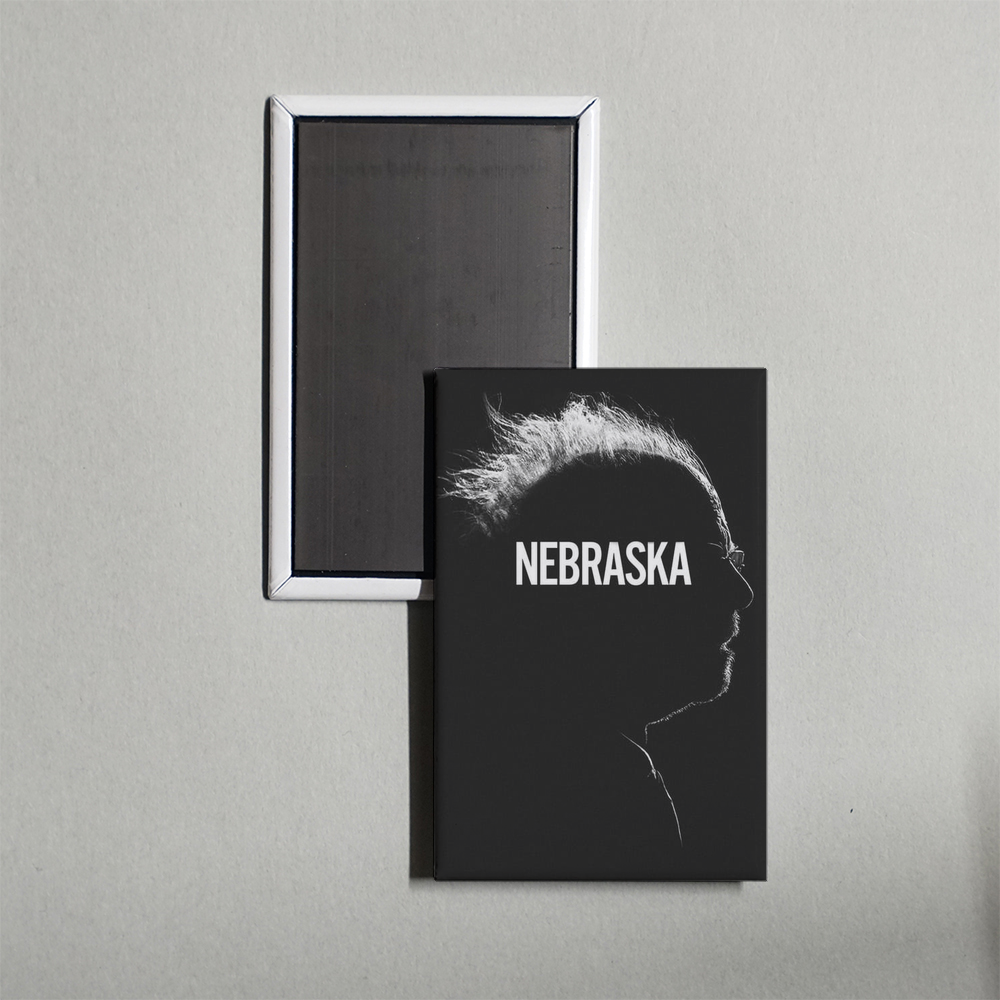 Nebraska Mini Movie Fridge Magnet