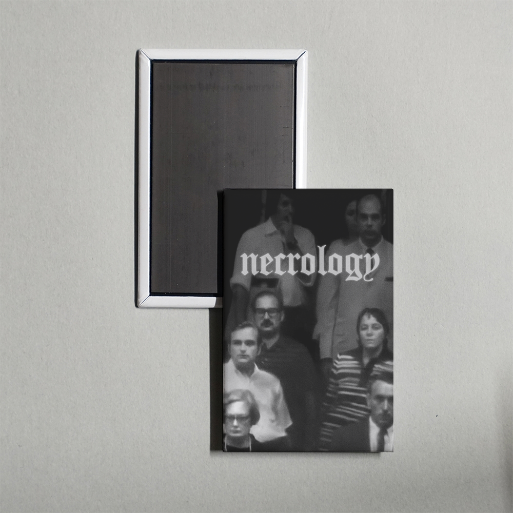 Necrology Mini Movie Fridge Magnet
