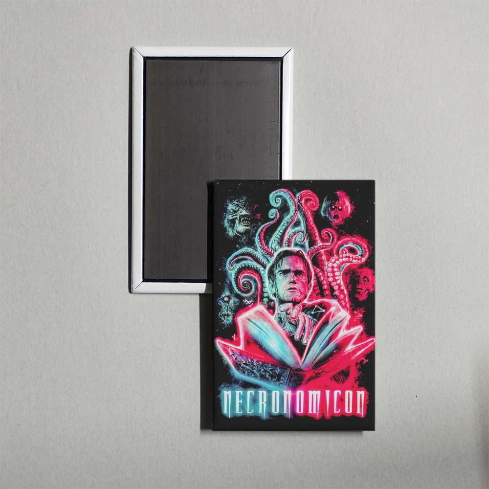 Necronomicon Mini Movie Fridge Magnet