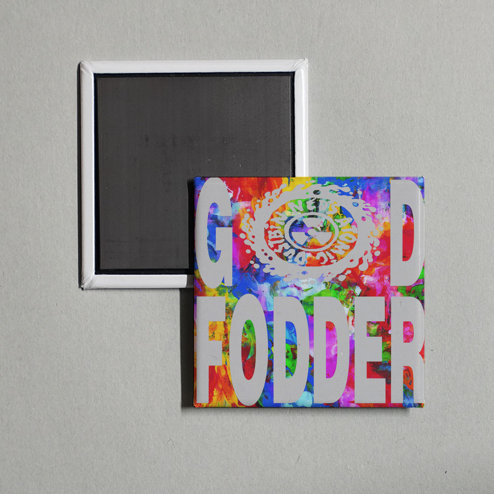 Ned's Atomic Dustbin - God Fodder Album Cover Fridge Magnet