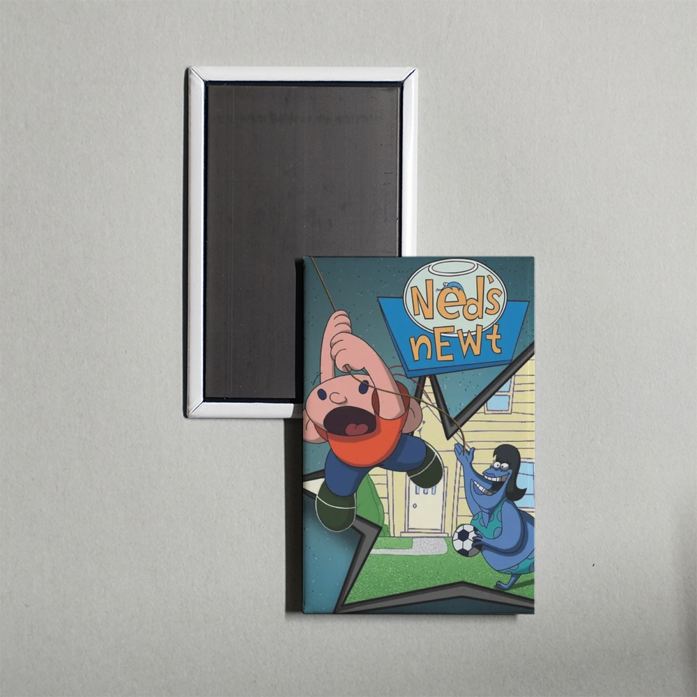 Ned's Newt TV Show Fridge Magnet