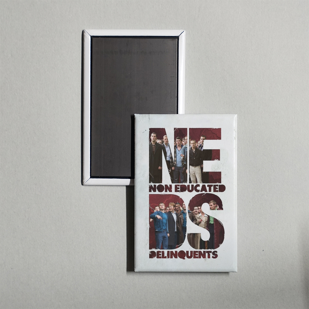 Neds Mini Movie Fridge Magnet