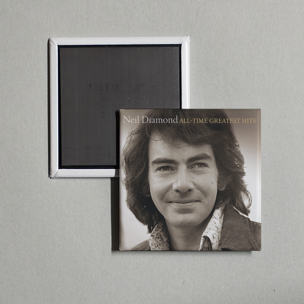 Neil Diamond - All-Time Greatest Hits Album Cover Fridge Magnet