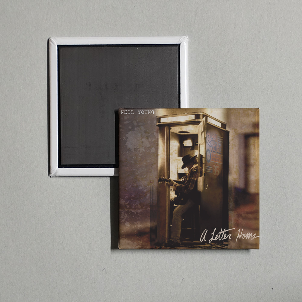 Neil Young - A Letter Home Album Cover Fridge Magnet