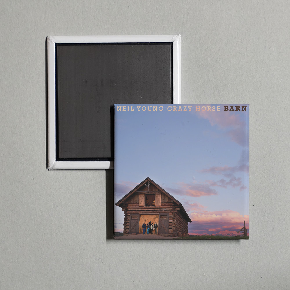 Neil Young - Barn Album Cover Fridge Magnet