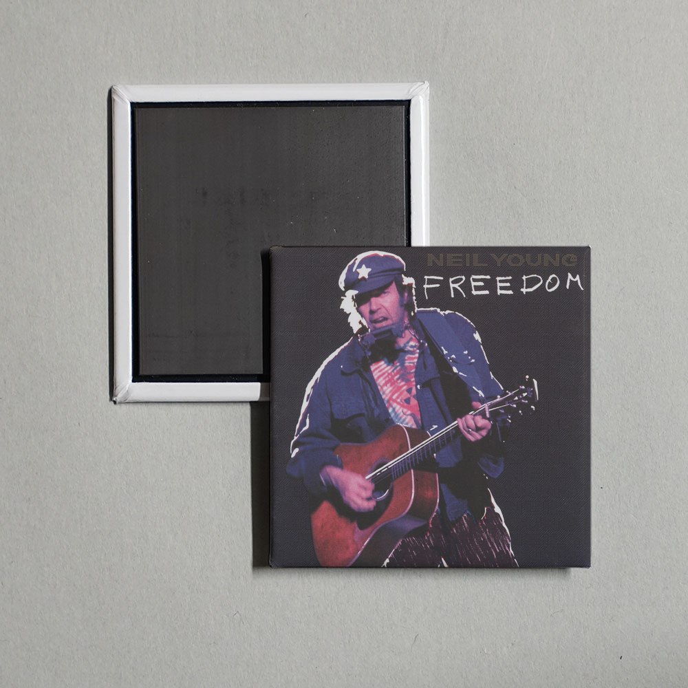 Neil Young - Freedom Album Cover Fridge Magnet