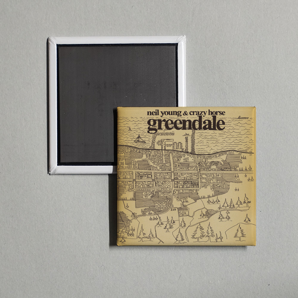 Neil Young - Greendale Album Cover Fridge Magnet