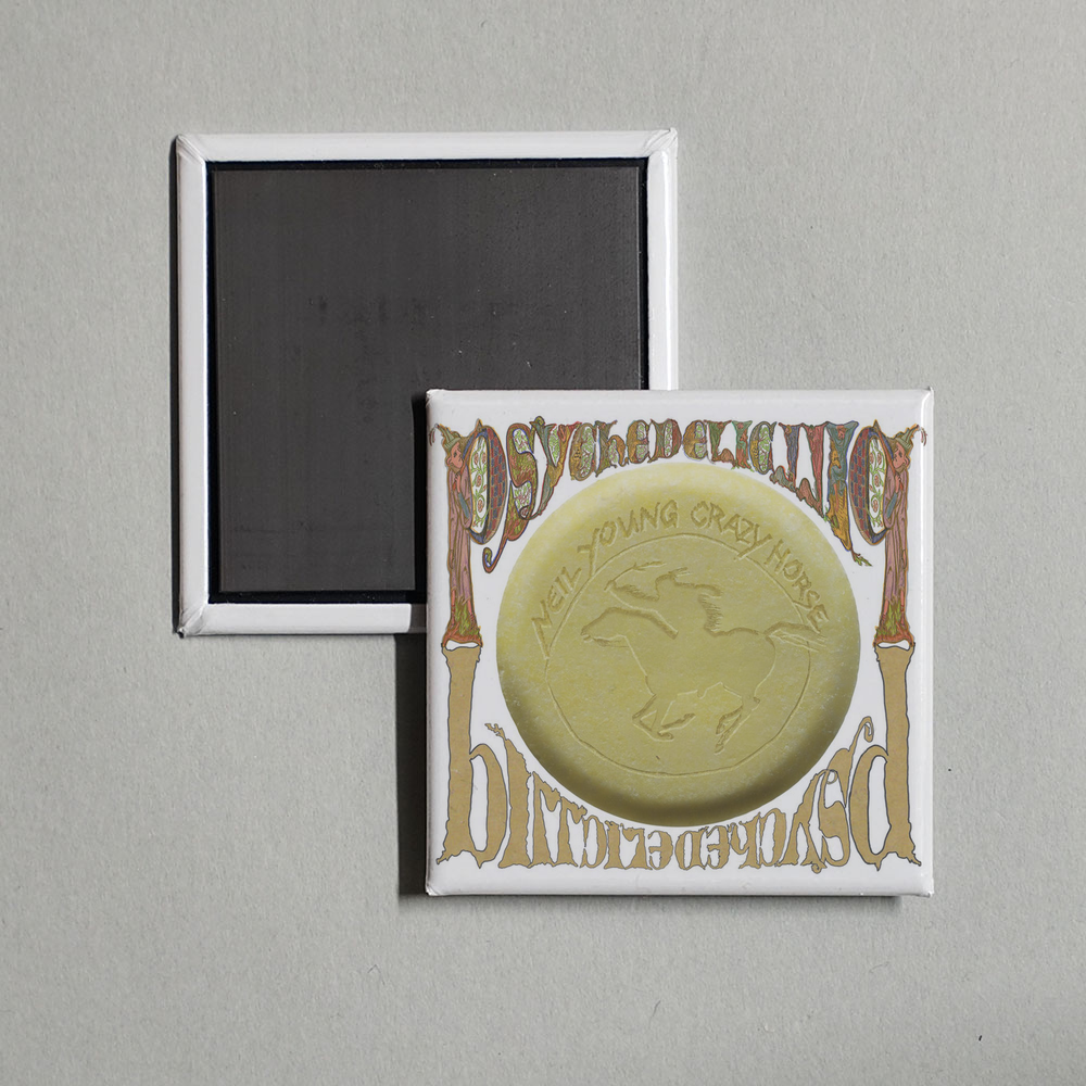 Neil Young - Psychedelic Pill Album Cover Fridge Magnet
