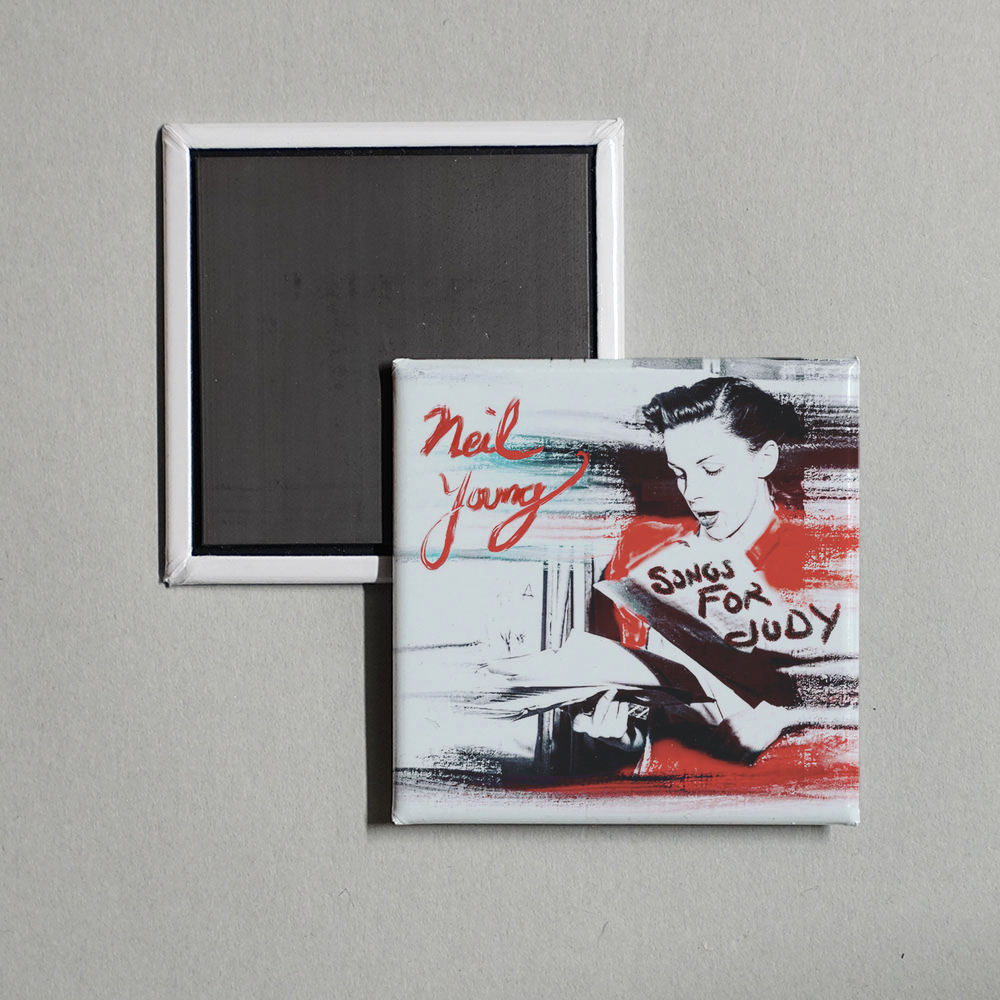 Neil Young - Songs for Judy Album Cover Fridge Magnet