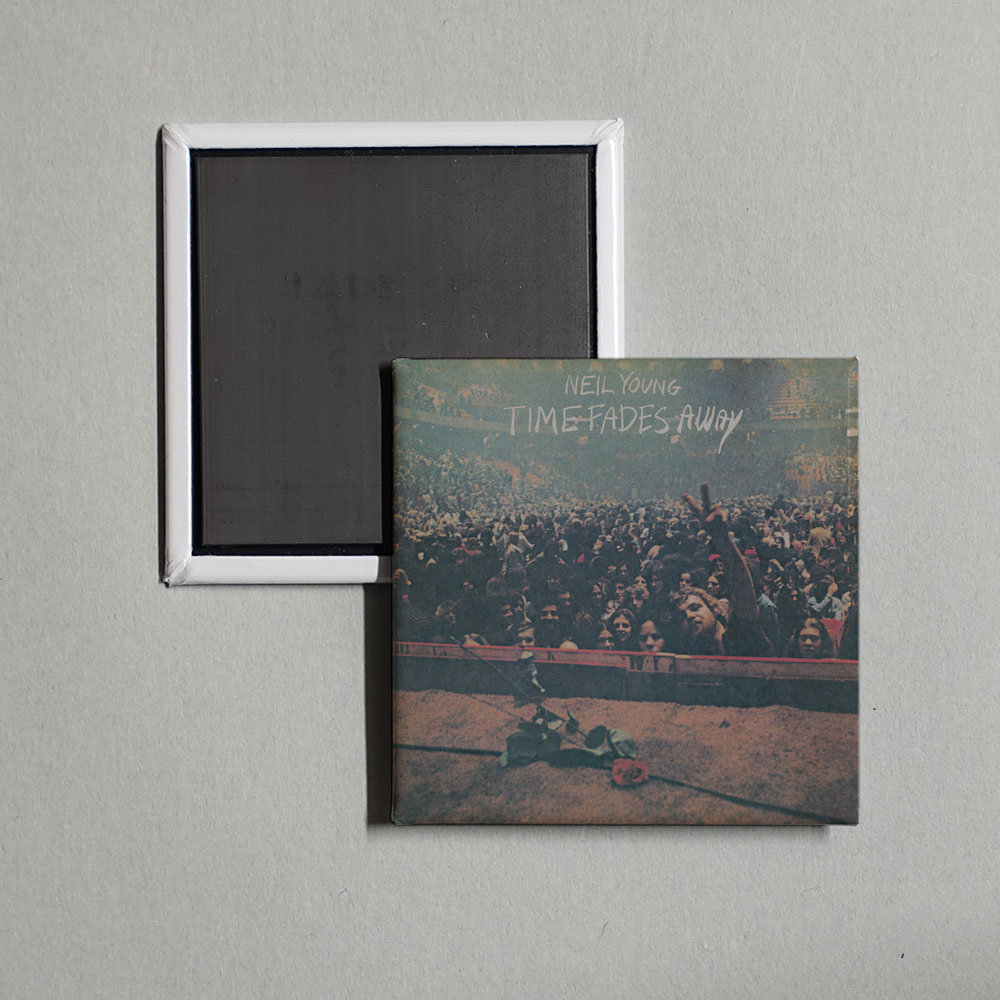 Neil Young - Time Fades Away Album Cover Fridge Magnet