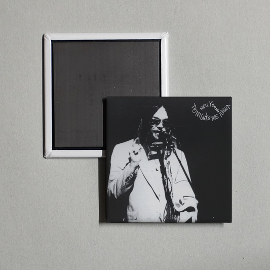 Neil Young - Tonight's the Night Album Cover Fridge Magnet