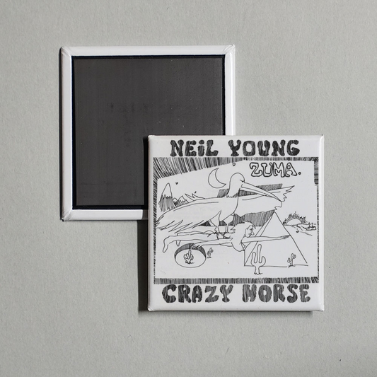 Neil Young - Zuma Album Cover Fridge Magnet
