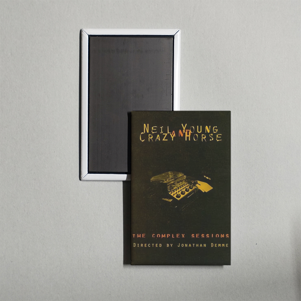 Neil Young and Crazy Horse The Complex Sessions Mini Movie Fridge Magnet