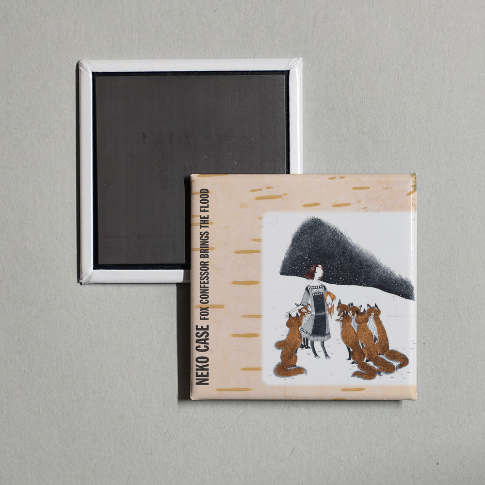 Neko Case - Fox Confessor Brings The Flood (Bonus Track Version) Album Cover Fridge Magnet