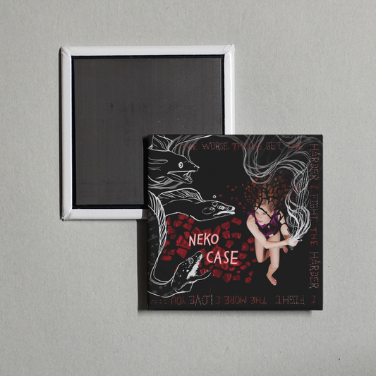 Neko Case - The Worse Things Get, The Harder I Fight, The Harder I Fight, The More I Love You (Deluxe Edition) Album Cover Fridge Magnet