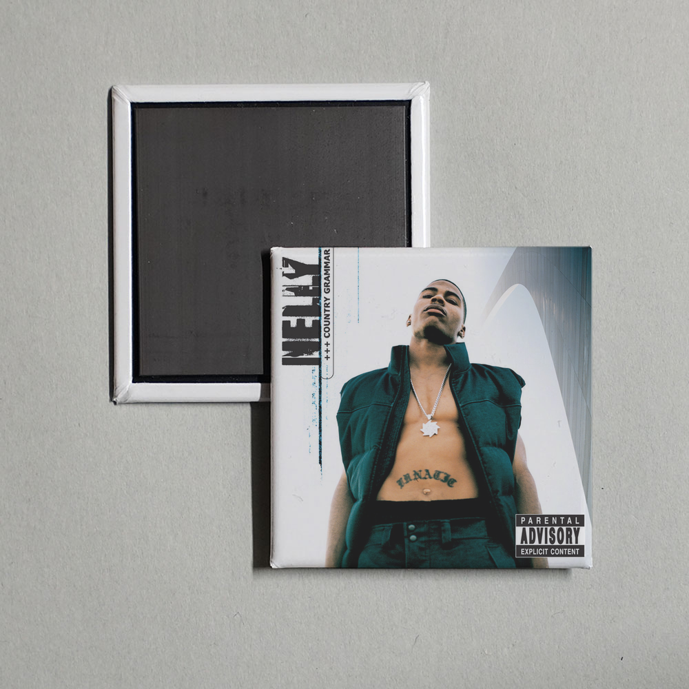 Nelly - Country Grammar Album Cover Fridge Magnet