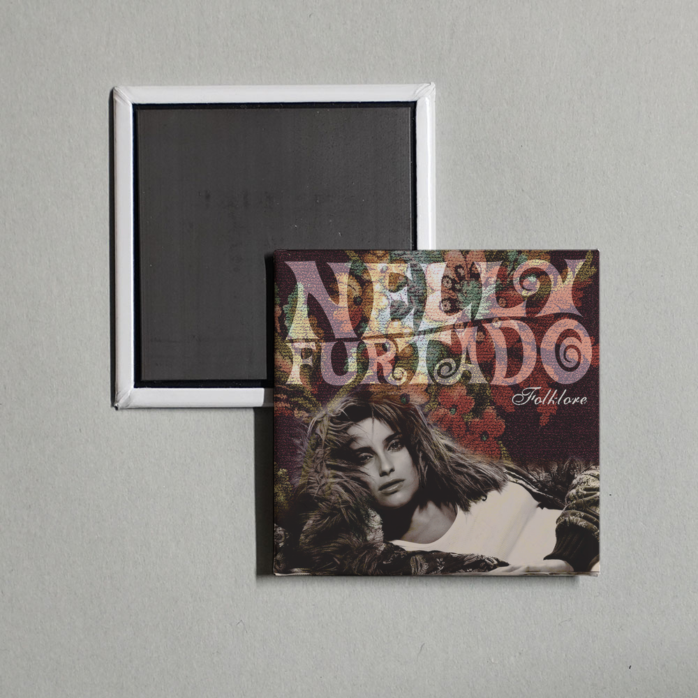 Nelly Furtado - Folklore Album Cover Fridge Magnet