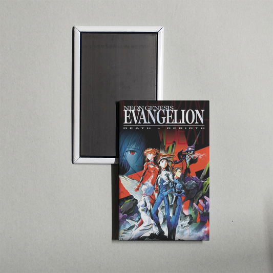 Neon Genesis Evangelion Death and Rebirth Mini Movie Fridge Magnet
