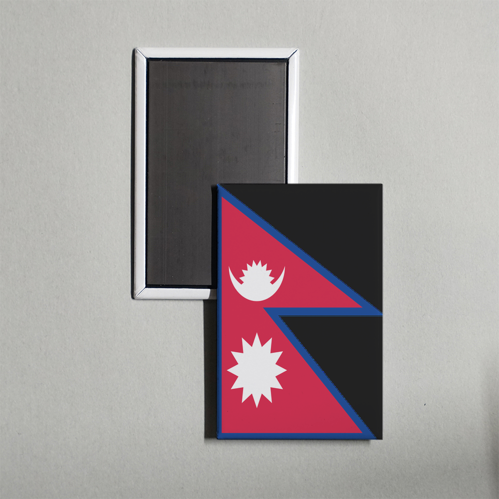 Nepal Flag Fridge Magnet