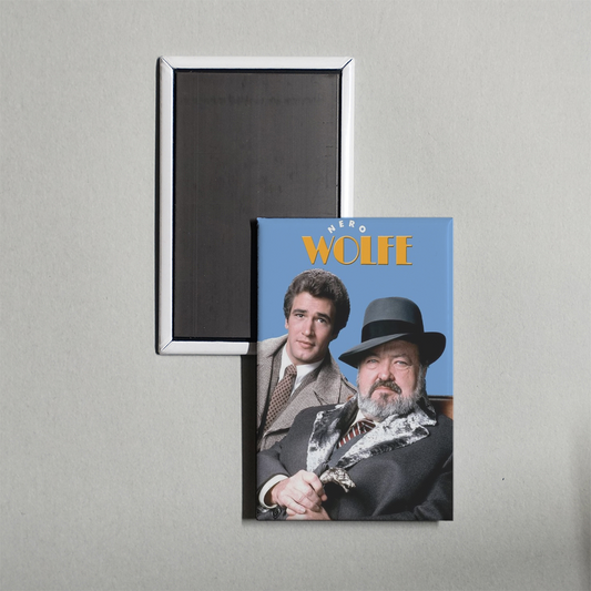 Nero Wolfe TV Show Fridge Magnet