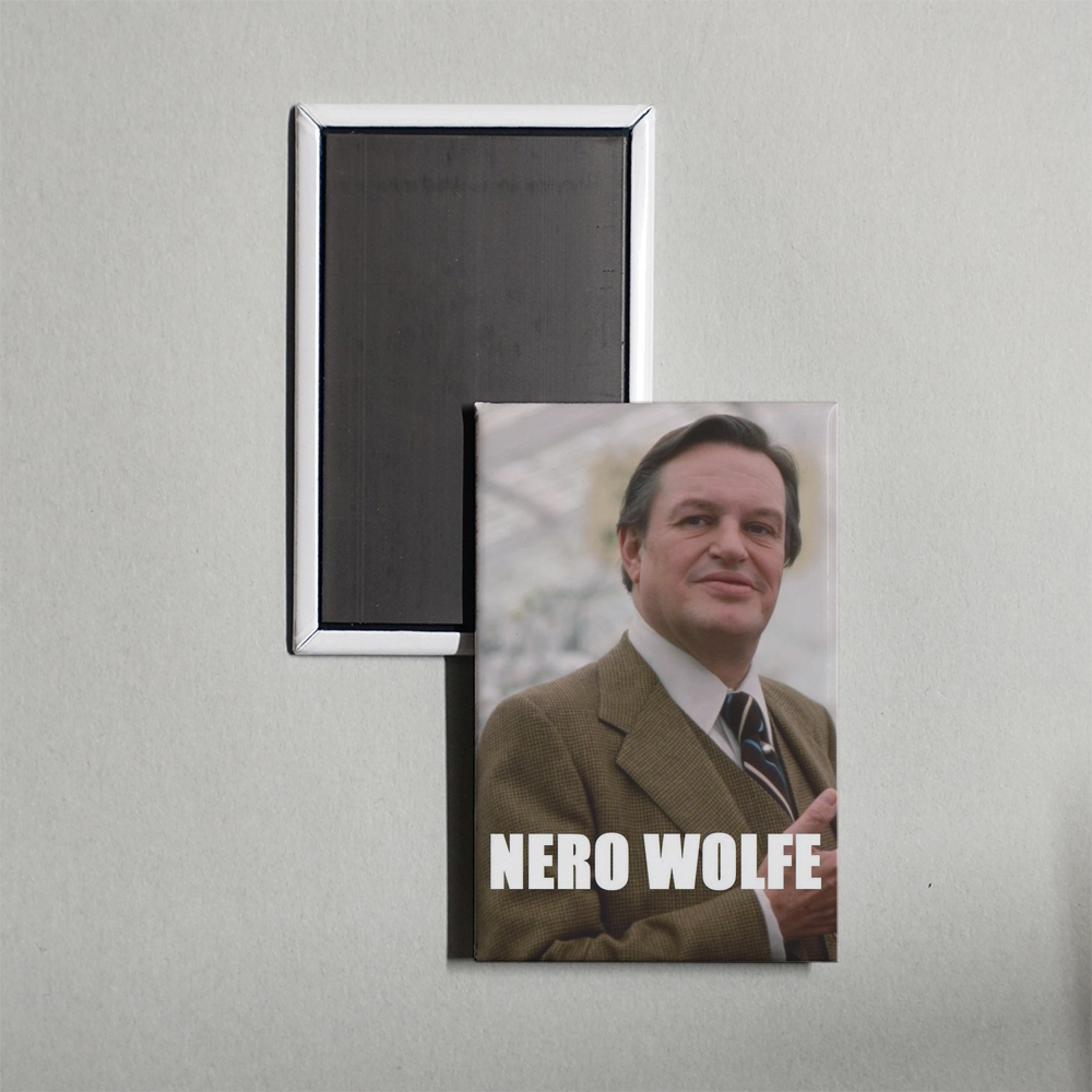Nero Wolfe Mini Movie Fridge Magnet