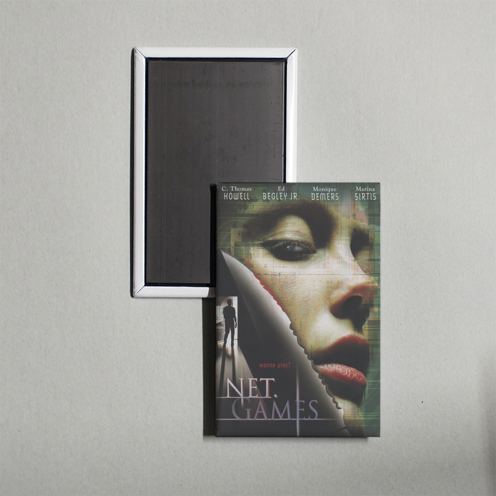 Net Games Mini Movie Fridge Magnet