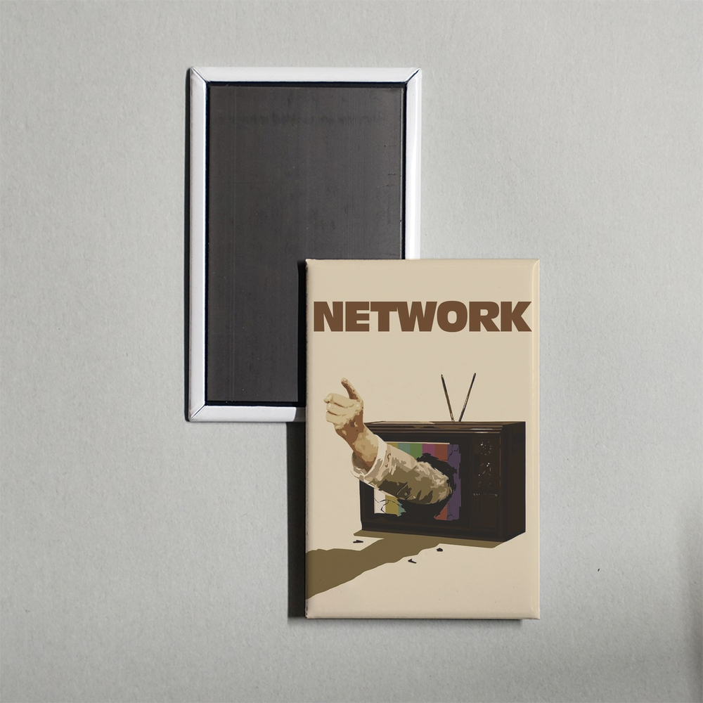Network Mini Movie Fridge Magnet