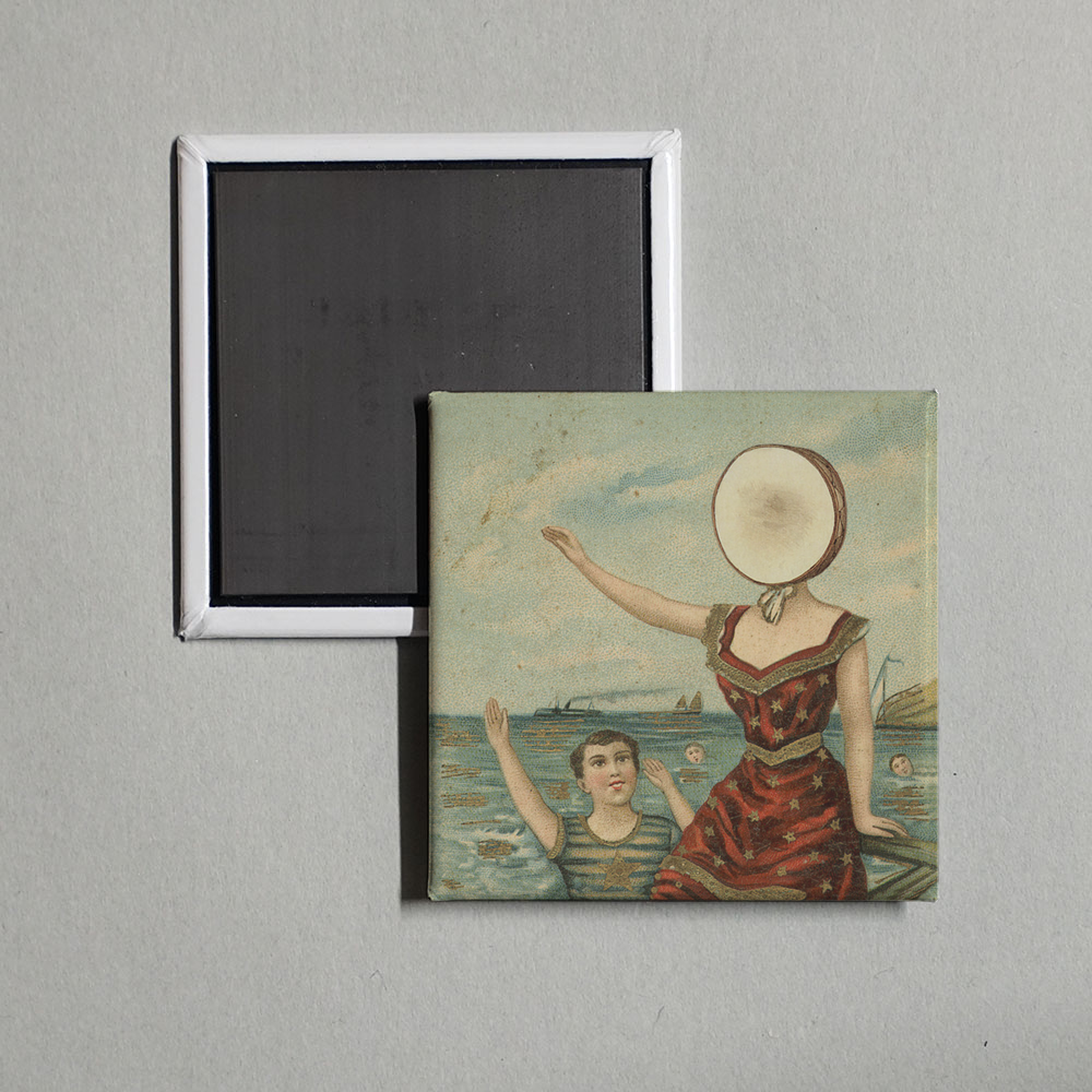 Neutral Milk Hotel - In the Aeroplane Over the Sea Album Cover Fridge Magnet