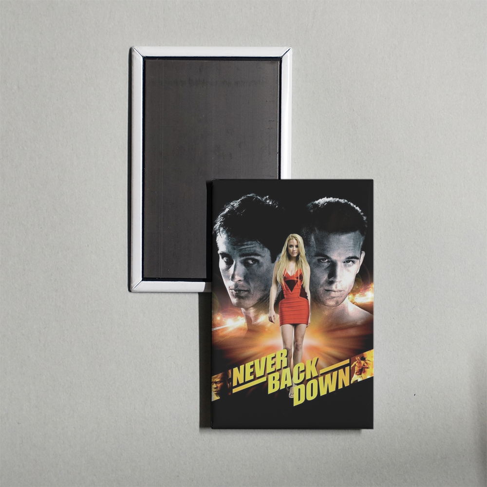 Never Back Down Mini Movie Fridge Magnet