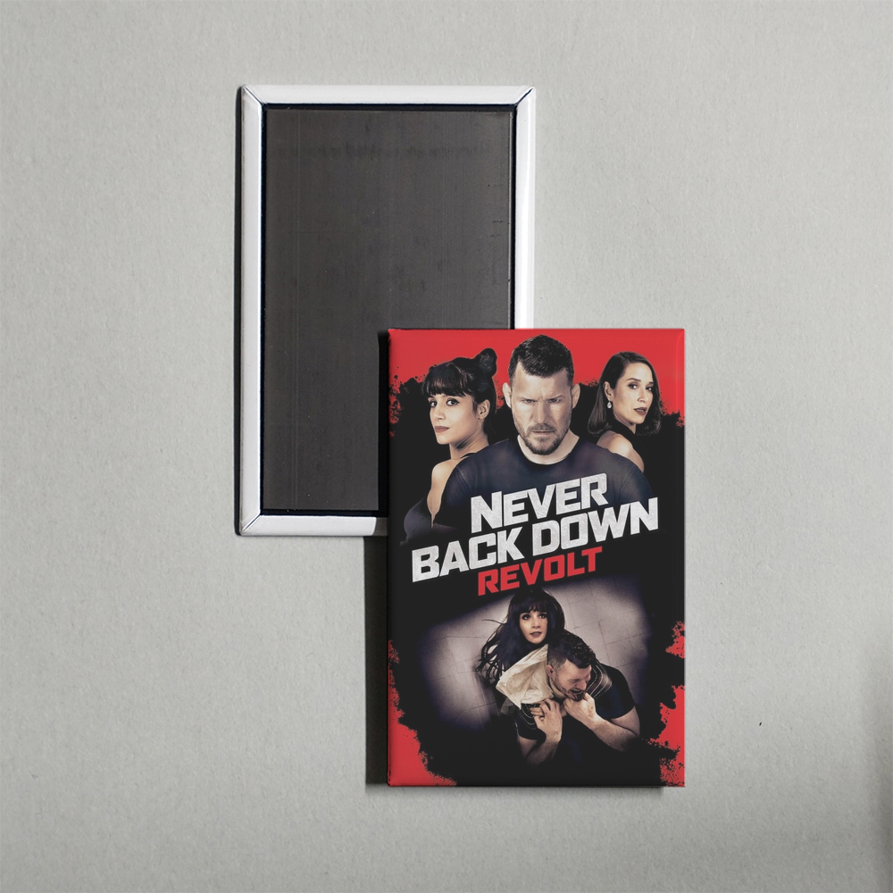 Never Back Down Revolt Mini Movie Fridge Magnet